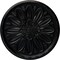 Ekena Millwork Fairfax Ceiling Medallion, Hand-Painted Jet Black, 29 7/8"OD x 1 3/8"P CM29FABLF - alternate 1
